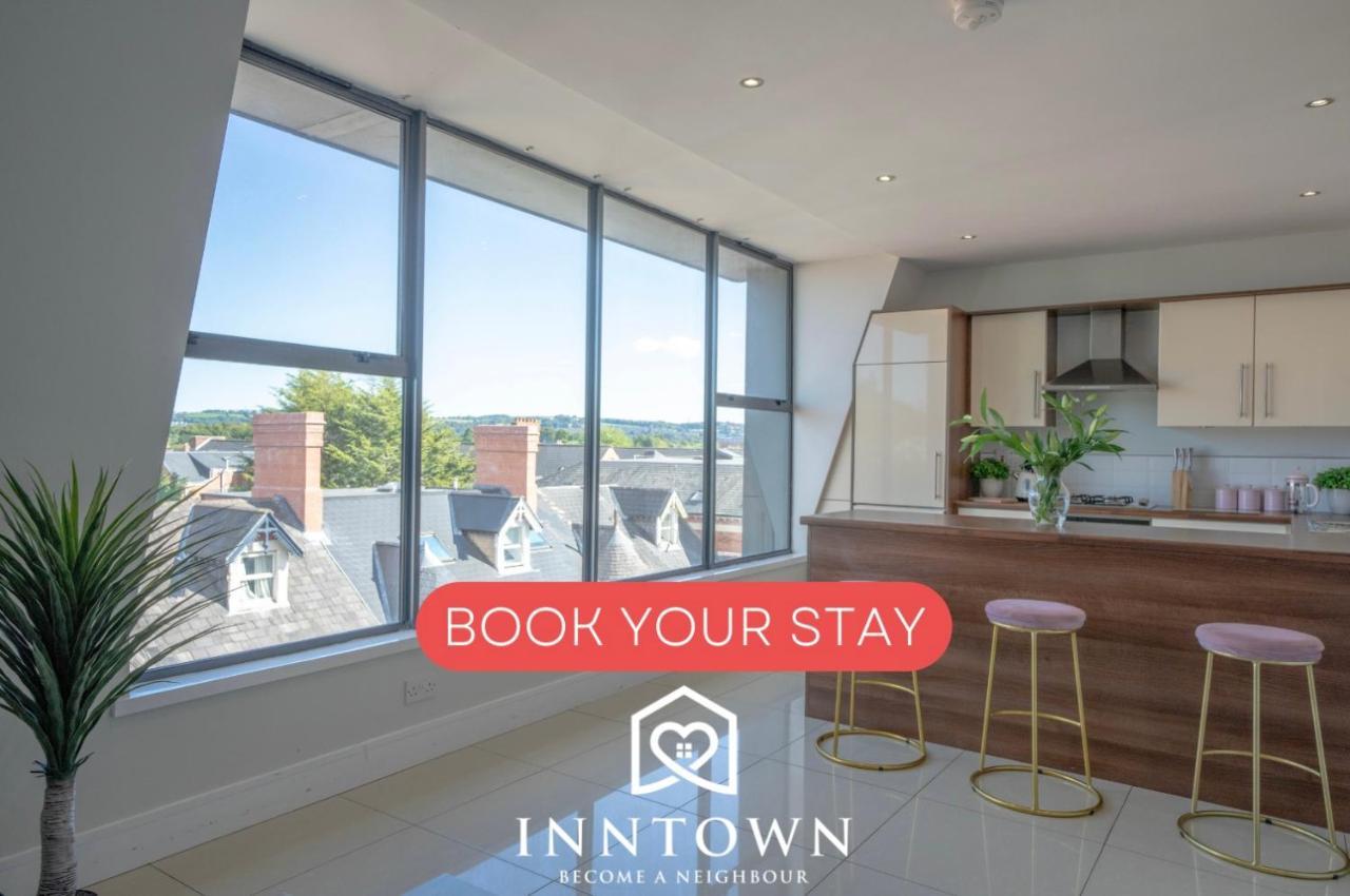 Rooftop Apartment At Queens Beautiful Views 벨파스트 외부 사진